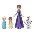 Figurki Rodzina Mama Elsa Anna Mini Zestaw Deluxe Kraina Lodu 2 Frozen 2