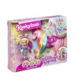 KookyLoos Rainbow Unicorn Tęczowy Jednorożec z lalką Iris Zestaw 1.jpg