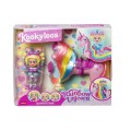 KookyLoos Rainbow Unicorn Tęczowy Jednorożec z lalką Iris Zestaw.jpg