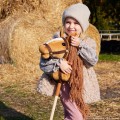 Tootiny Koń na kiju Hobby Horse HOPPIHORSE A3 Chestnut - brąz, maść kasztanowata