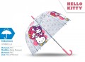 Kids Euroswan Parasolka przezroczysta manualna Hello Kitty