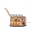 Cubic Fun Puzzle 3D LED Brachiozaur