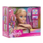 Barbie Deluxe Głowa do stylizacji i czesania Glitter Hair 