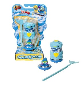 Super Things Super Zings Battle Spinners Frozen Flash niebieski jasny figurka Ice Cool