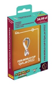 Fifa World Cup Qatar 2022 Adrenalyn XL Minipuszka kolekcjonerska karty Panini 