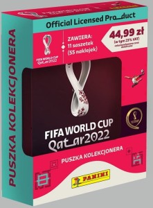 Fifa World Cup 2022 naklejkowa kolekcja puszka