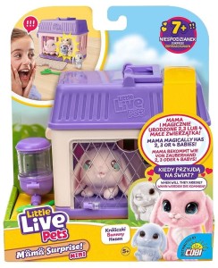 Cobi Figurka Little Live Pets - Mama Surprise Mini królik