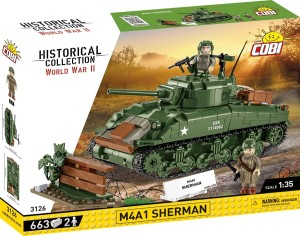 Cobi Klocki Klocki M4A1 Sherman 663 klocki
