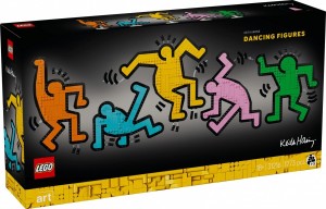 LEGO Klocki ART 31216 Keith Haring - tańczące postacie