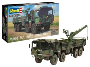 Revell Model plastikowy Ciężarówka Man 10T Milgl 8x8 1/35