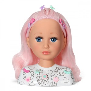Zapf Głowa do stylizacji i czesania Baby Born