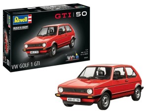 Revell Model plastikowy samochód VW Golf1 GTI 50 years 1:24