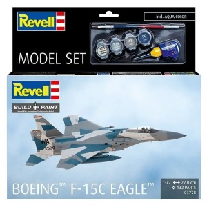 Revell Model plastikowy Boeing F15C Eagle 1:72 zestaw