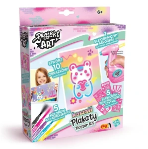 Epee Projekt Art - Plakaty Kawaii - Kreatywny zestaw z elektronicznym aerografem