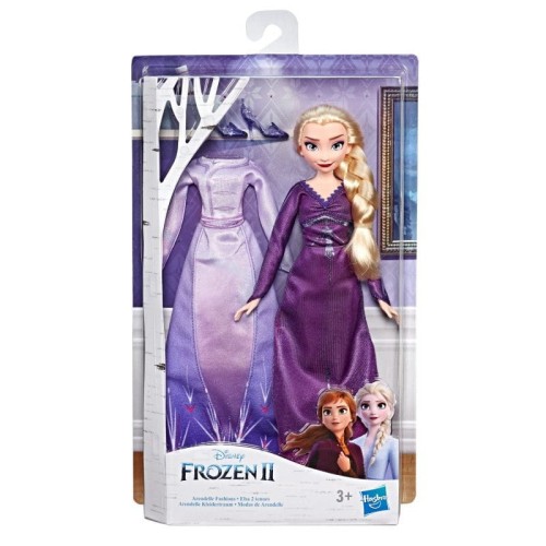 Lalka Elsa z 2 kreacjami Kraina Lodu 2 Frozen 2 Hasbro