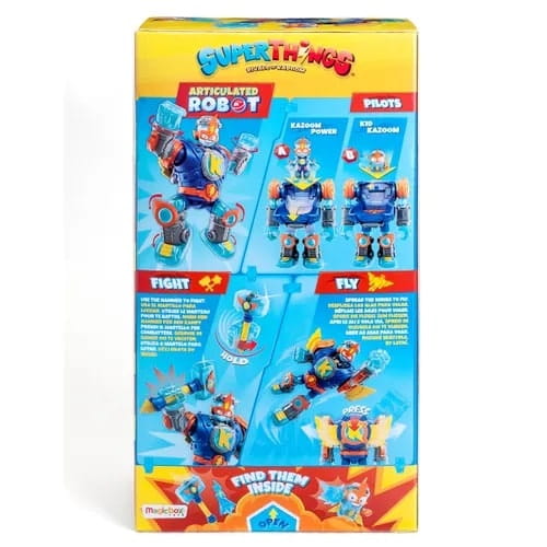 Super Zings Superbot Kazoom Power seria 9 Super Things Guardians of ...