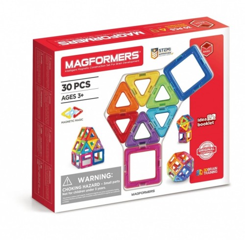 Magformers Klocki magnetyczne basic 30 elementów