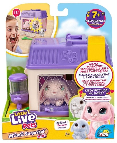 Cobi Figurka Little Live Pets - Mama Surprise Mini królik