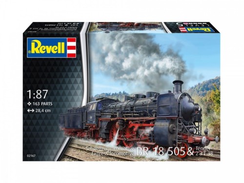 Revell Model do sklejania Lokomotywa Express Locomotive BR18 1/87