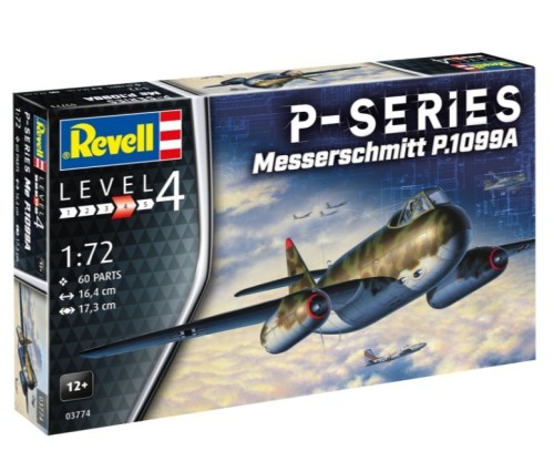 Revell Model plastikowy Samolot Messerschmitt P.1099A-P-SER 1/72