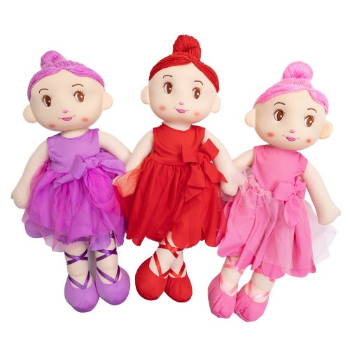 ASKATO Lalka przytulanka baletnica