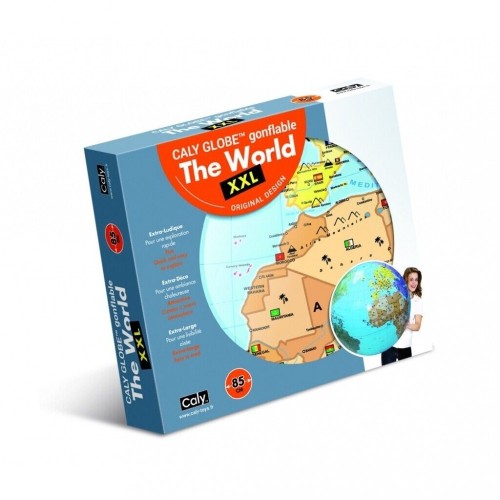MG DYSTRYBUCJA Piłka Caly Globus 85 cm - Świat