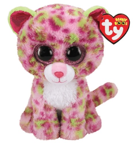 Meteor Maskotka TY Beanie Boos różowy leopard 15 cm