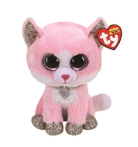 Meteor Maskotka Ty Kot różowy - Fiona 15 cm