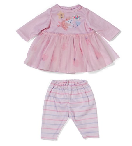 Zapf Baby Born Sukienka różowa z rękawami 36 cm