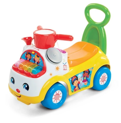 Pulio Fisher Price Jeździk muzyczna parada żółty