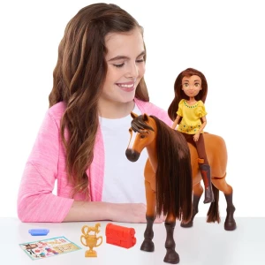 Mustang Duch wolności Spirit Interaktywny rumak i lalka Lucky
