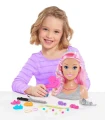 Barbie Dreamtopia Głowa do stylizacji lalka z dziewczynką
