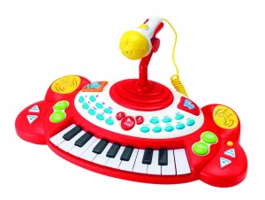 Pianinko z mikrofonem Smily Play