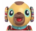 Interaktywny piesek z kością brązowy Smily Play