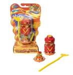 Super Things Super Zings Battle Spinners Volcano Viper czerwony figurka Big Lava