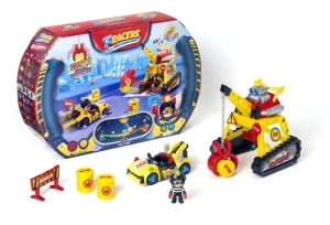 T-Racers Turbo Crane Zestaw Dźwig Auto