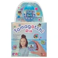 Tamagotchi Pix Blue Ocean Niebieski Bandai przod.jpg
