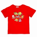 Super Zings T-shirt koszulka czerwona z saszetką