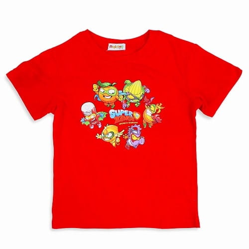 Super Zings T-shirt koszulka czerwona z saszetka przod.jpg
