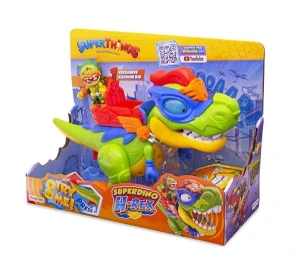 Super Zings Super Things Superdino Hero H-REX Dinozaur z dźwiękiem