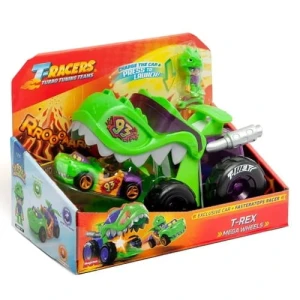 T-Racers Mega Wheels T Rex Pojazd Figurka Zestaw
