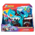 T-Racers Mega Wheels T Shark Pojazd Figurka Zestaw opakowanie 1.jpg