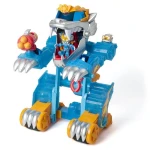 Super Zings Super Things Wild Tigerbot Kazoom Energy Niebieski Zestaw Duży Robot Transformer
