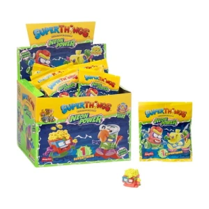 Super Zings seria 11 Neon Power Saszetka z Figurką 25 sztuk Całe Opakowanie Box