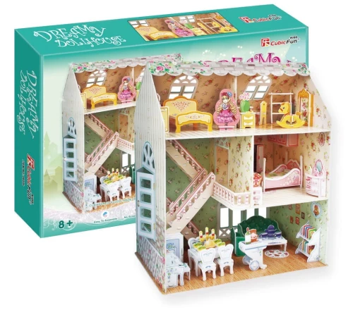 Cubic Fun Puzzle 3D Domek dla lalek Dreamy