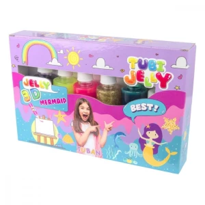 TUBAN Zestaw Tubi Jelly 6 kolorów - Syrenka