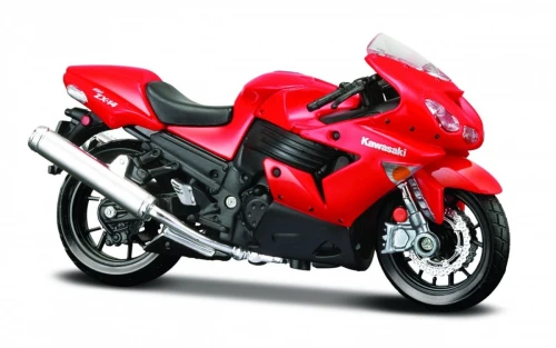 Maisto Model Motocykl Kawasaki Ninja ZX -14 z podstawką 1/18