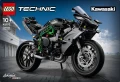 LEGO Klocki Technic 42170 Motocykl Kawasaki Ninja H2R