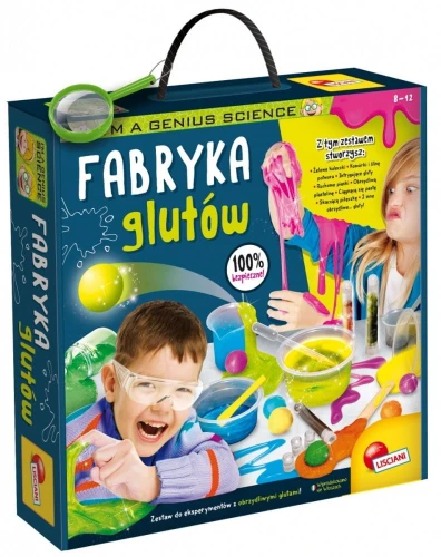 Lisciani Labolatorium naukowe I'M A Genius - Fabryka glutów