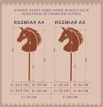 Tootiny Koń na kiju Hobby Horse HOPPIHORSE A4 czarny
